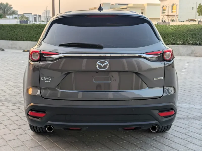 2021 Mazda CX-9 GT 2.5 Litres Turbocharged 4-Cylinder Engine Grey Beige SUV GCC Specs
