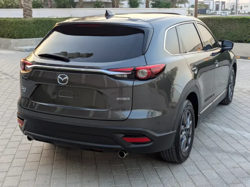 2021 Mazda CX-9 GT 2.5 Litres Turbocharged 4-Cylinder Engine Grey Beige SUV GCC Specs