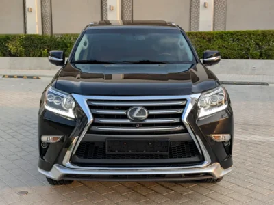 2019 Lexus GX-Series GX 460 Platinum 4.6 Litres V8 Petrol Engine Black Tan SUV GCC Specs