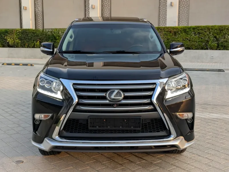 2019 Lexus GX-Series GX 460 Platinum 4.6 Litres V8 Petrol Engine Black Tan SUV GCC Specs