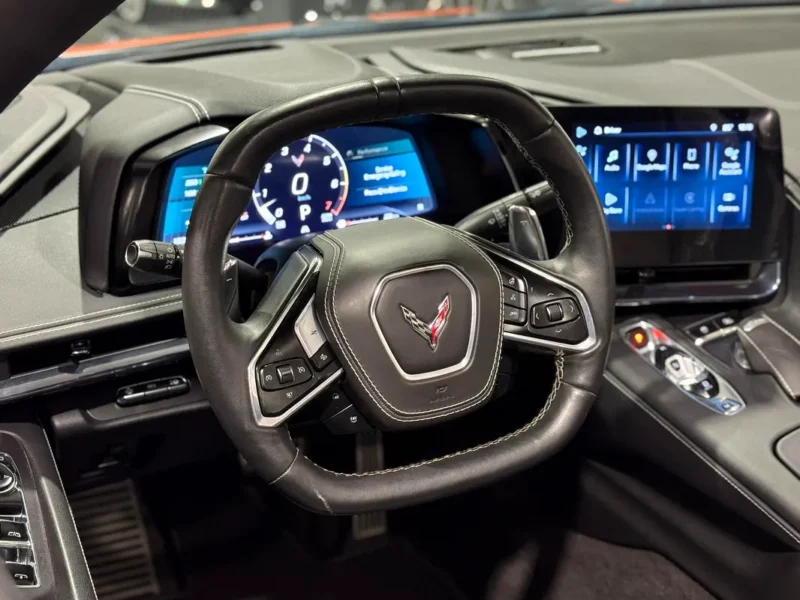 2025 Chevrolet Corvette Stingray 2LT 6.2L LT2 Naturally Aspirated V8 Engine Orange Black Coupe