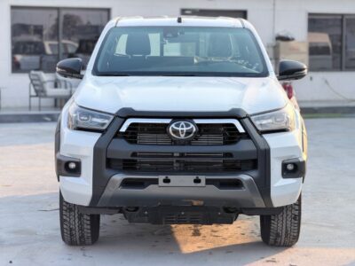 2027 Toyota Hilux Adventure 2.8 Litres 4 Cylinders Diesel Engine White Black Pickup Truck