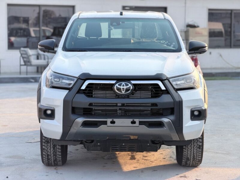 2027 Toyota Hilux Adventure 2.8 Litres 4 Cylinders Diesel Engine White Black Pickup Truck