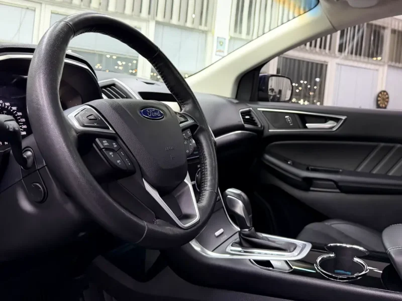 2016 Ford Edge Sport 2.7L V6 EcoBoost Twin-Turbo Petrol Engine Blue Black SUV GCC Specs