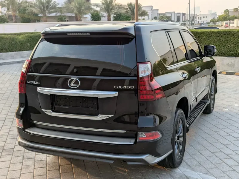 2019 Lexus GX-Series GX 460 Platinum 4.6 Litres V8 Petrol Engine Black Tan SUV GCC Specs