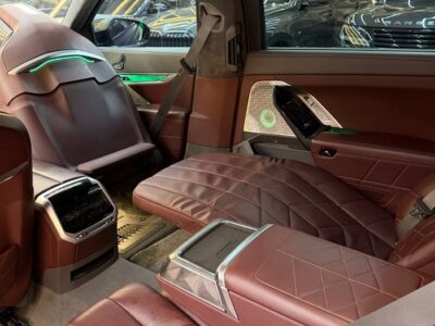 2023 BMW 760i xDRIVE M SPORT 4.4 Liters 8 Cylinders Petrol Engine Black Tan Sedan GCC