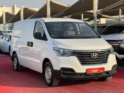 2021 Hyundai H1 3 Seats 2.4 Litres 4 Cylinders Petrol Engine White Grey Van Manual GCC Specs