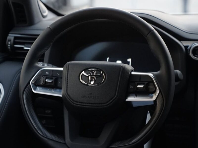 2026 Toyota Land Cruiser VXR 3.5 Litres 6 Cylinders Petrol Engine White Black SUV Automatic