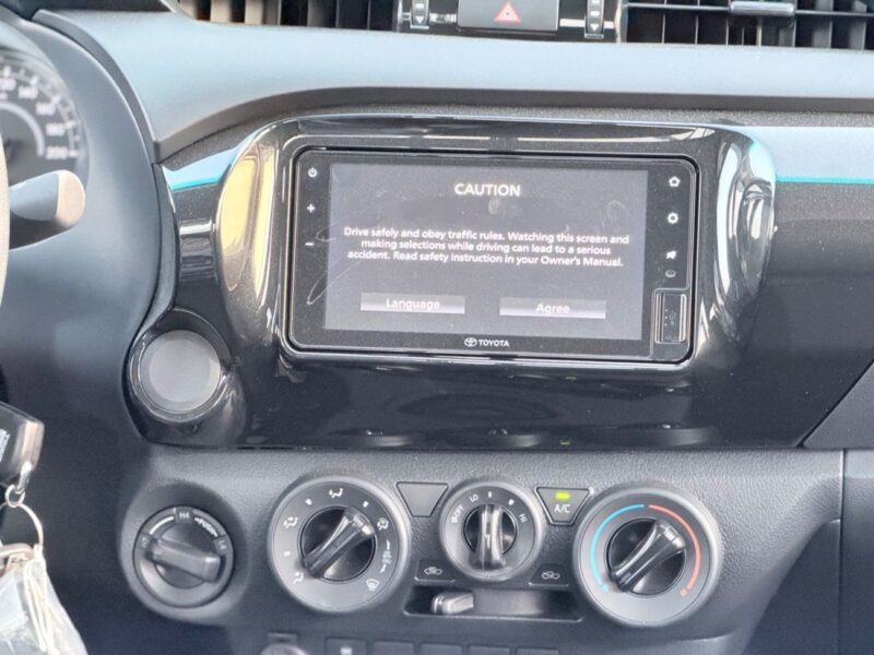2026 Toyota Hilux DLX 2.4 Litres 4 Cylinders Diesel Engine Grey Black Pickup Truck Manual