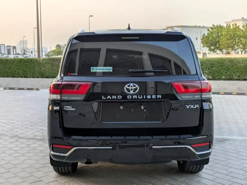 2023 Toyota Land Cruiser VXR Twin-Turbo V6 Engine Black Red SUV GCC Specs Excellent Condition