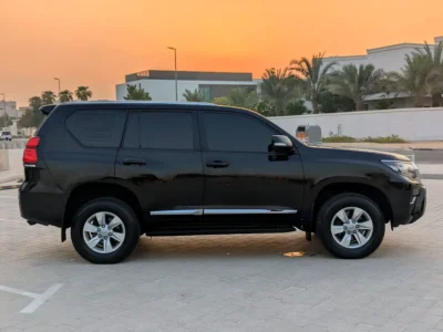 2023 Toyota Prado TXL 4.0 Litres V6 Petrol Engine Black SUV GCC Specs Excellent Condition