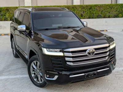 2023 Toyota Land Cruiser VXR Twin-Turbo V6 Engine Black Red SUV GCC Specs Excellent Condition