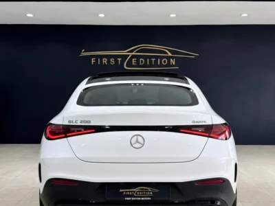 2026 Mercedes-Benz GLC Coupe GLC 200 4MATIC 4 Cylinders Turbo Engine White Red SUV