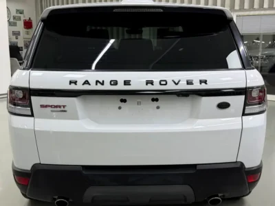 2017 Land Rover Range Rover Sport HSE Dynamic 6 Cylinders Petrol Engine White Red SUV