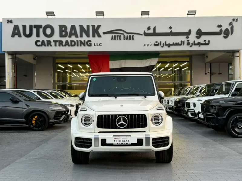 2020 Mercedes-Benz G-Class G 63 AMG 4.0 Litres 8 Cylinders Petrol Engine White Black SUV