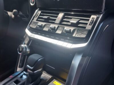 2024 Toyota Land Cruiser GR Sport 3.3L twin-turbo 6 Cylinders Diesel Engine White Red SUV GCC