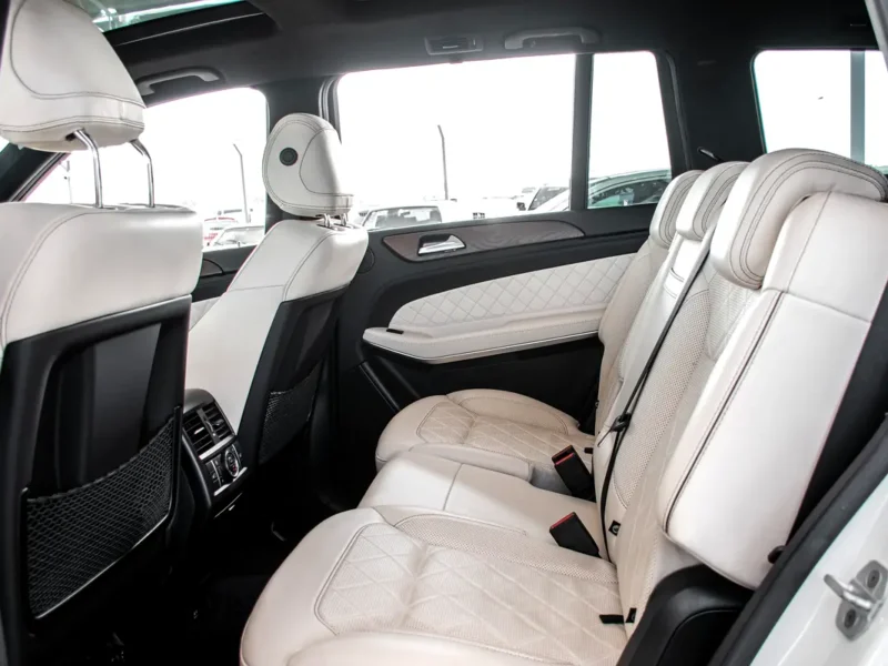 2018 Mercedes-Benz GLS-Class GLS 550 8 Cylinders Petrol Engine White Beige SUV Automatic