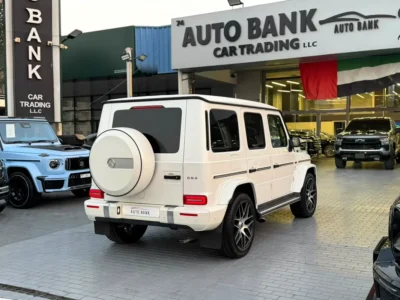2020 Mercedes-Benz G-Class G 63 AMG 4.0 Litres 8 Cylinders Petrol Engine White Black SUV