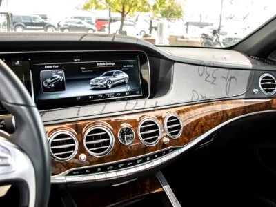 2016 Mercedes-Benz S-Class S 400 6 Cylinders Petrol Engine White Black Sedan Automatic