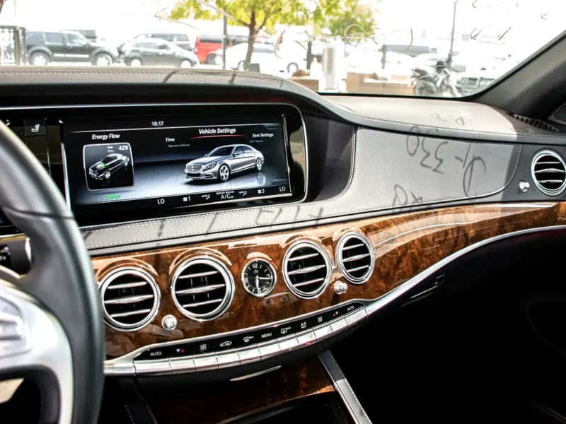 2016 Mercedes-Benz S-Class S 400 6 Cylinders Petrol Engine White Black Sedan Automatic