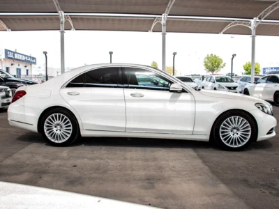 2016 Mercedes-Benz S-Class S 400 6 Cylinders Petrol Engine White Black Sedan Automatic
