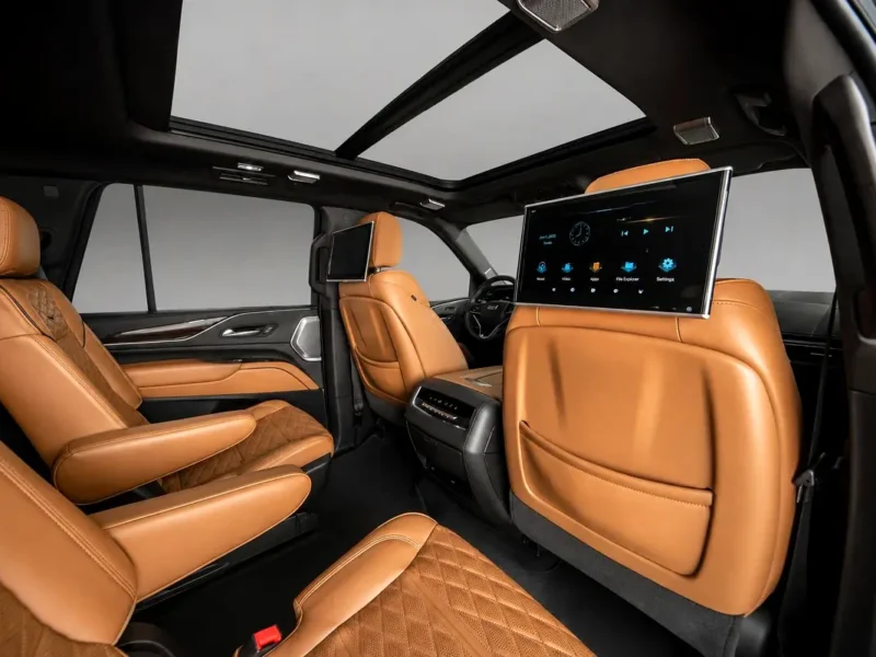 2023 Cadillac Escalade Sport Platinum 8 Cylinders Petrol Engine Black Tan SUV GCC Specs