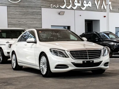 2016 Mercedes-Benz S-Class S 400 6 Cylinders Petrol Engine White Black Sedan Automatic