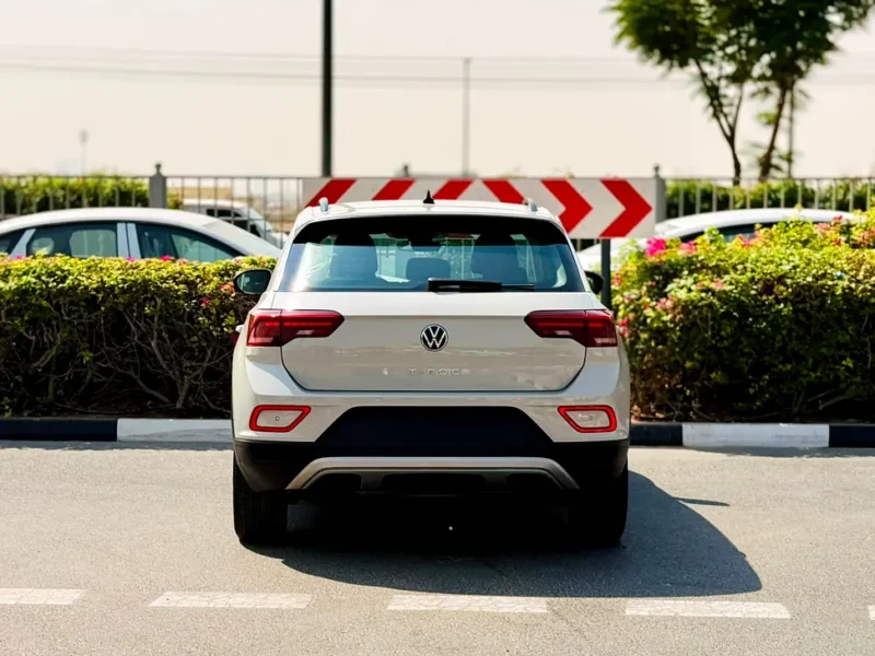 2024 Volkswagen T-Roc Life 1.4 Litres 4 Cylinders Petrol Engine White Black Crossover GCC