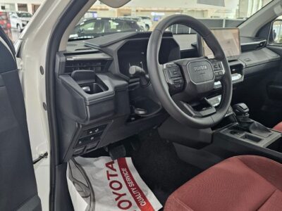 2027 Toyota Hilux 2.8 Litres 4 Cylinders Diesel Engine White Red Pickup Truck GCC Specs