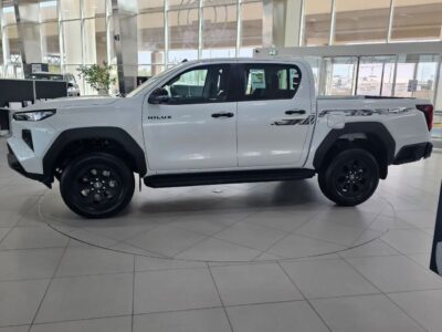 2027 Toyota Hilux 2.8 Litres 4 Cylinders Diesel Engine White Red Pickup Truck GCC Specs