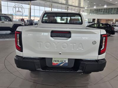 2027 Toyota Hilux 2.8 Litres 4 Cylinders Diesel Engine White Red Pickup Truck GCC Specs