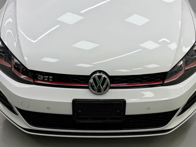 2018 Volkswagen Golf GTI 4 Cylinders Petrol Engine White Black Hatchback GCC Specs