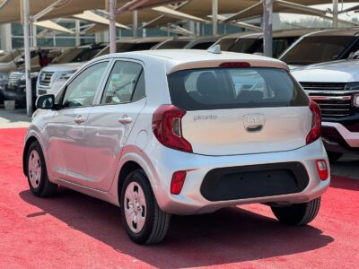 2023 Kia Picanto 1.3 Litres 4 Cylinders Petrol Engine Silver Grey Hatchback GCC Specs