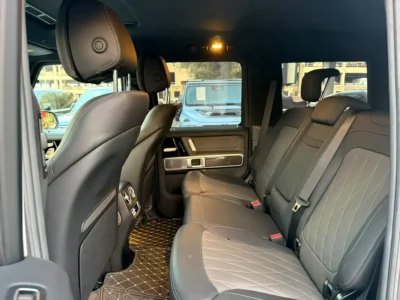2020 Mercedes-Benz G-Class G 63 AMG 4.0 Litres 8 Cylinders Petrol Engine White Black SUV