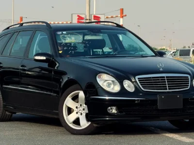 2005 Mercedes-Benz E-Class E 500 8 Cylinders Petrol Engine Black Wagon Japanese Specs