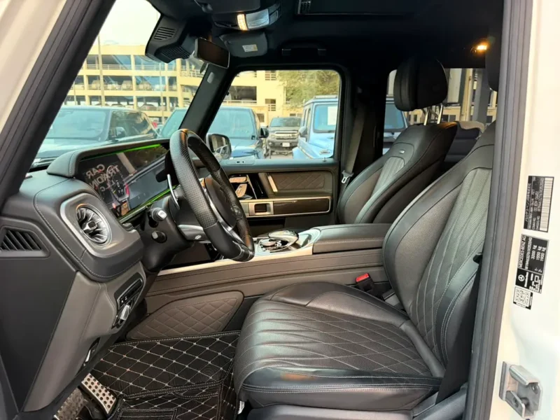 2020 Mercedes-Benz G-Class G 63 AMG 4.0 Litres 8 Cylinders Petrol Engine White Black SUV