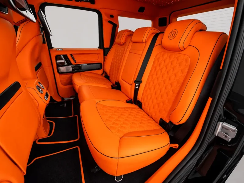 2023 Mercedes-Benz AMG G 63 BRABUS 800 8 Cylinders Petrol Engine Black Orange SUV