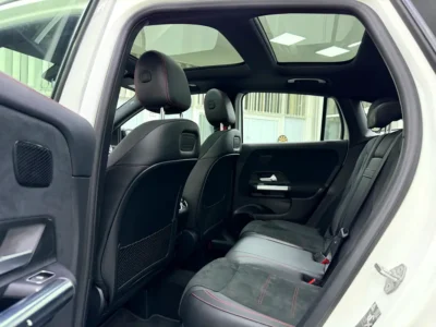 2021 Mercedes-Benz GLA-Class GLA 35 AMG 4MATIC 2.0L turbocharged White Black Crossover