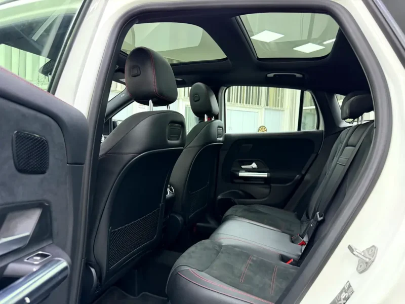 2021 Mercedes-Benz GLA-Class GLA 35 AMG 4MATIC 2.0L turbocharged White Black Crossover