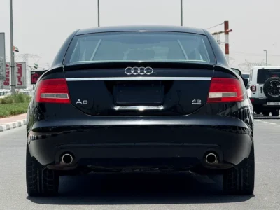 2007 AUDI A6 4.2 Litres TFSI 8 Cylinders Petrol Engine Black Brown Sedan Japanese Specs