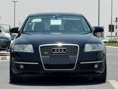 2007 AUDI A6 4.2 Litres TFSI 8 Cylinders Petrol Engine Black Brown Sedan Japanese Specs