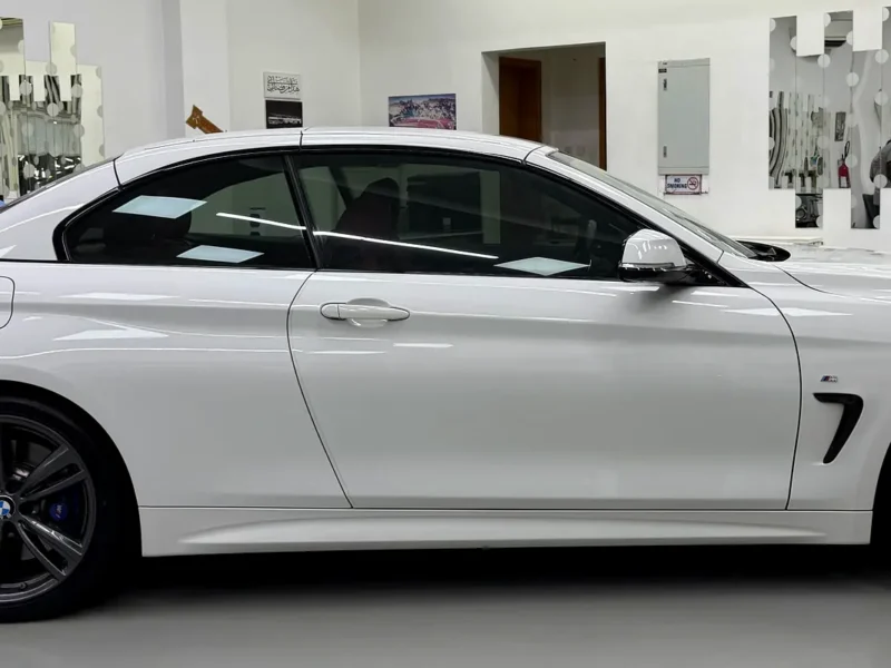 2017 BMW 4-Series 440i Convertible 3.0-liter turbocharged inline-6 Engine White Red GCC