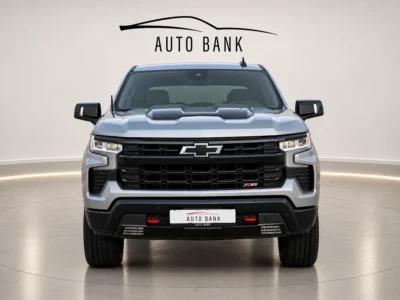 2024 Chevrolet Silverado 1500 LT Trail Boss 8 Cylinders Petrol Engine Silver Beige Pickup Truck