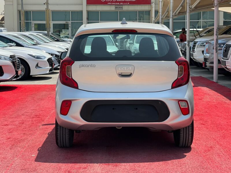 2023 Kia Picanto 1.3 Litres 4 Cylinders Petrol Engine Silver Grey Hatchback GCC Specs