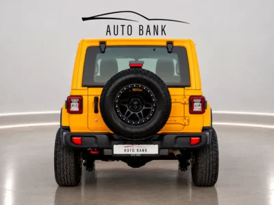 2020 Jeep Wrangler Rubicon 6 Cylinders Petrol Engine Yellow Black SUV GCC Specs Automatic