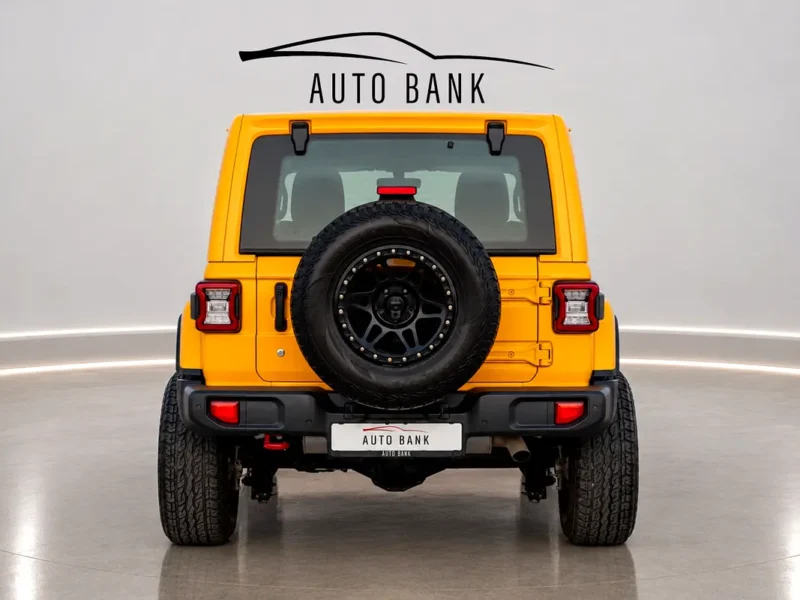 2020 Jeep Wrangler Rubicon 6 Cylinders Petrol Engine Yellow Black SUV GCC Specs Automatic
