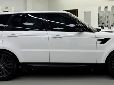 2017 Land Rover Range Rover Sport HSE Dynamic 6 Cylinders Petrol Engine White Red SUV