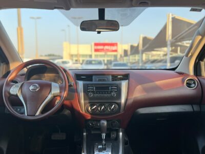 2020 Nissan Navara 2.5 Litres 4 Cylinders Petrol Engine White Red Pickup Truck GCC Specs