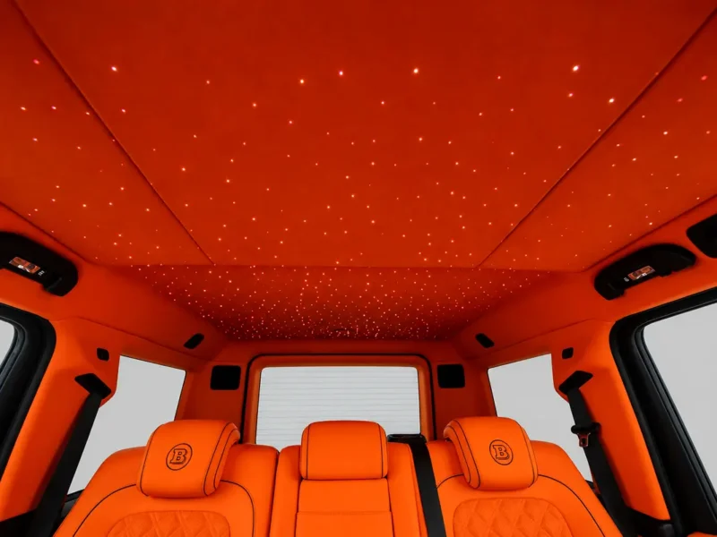 2023 Mercedes-Benz AMG G 63 BRABUS 800 8 Cylinders Petrol Engine Black Orange SUV