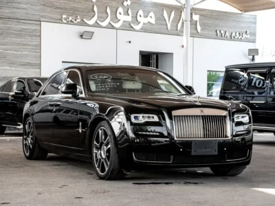 2017 Rolls-Royce Ghost Standard 12 Cylinders Petrol Engine Black Beige Sedan Automatic